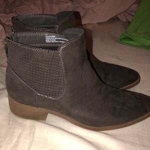Target Brand!  Woman Taupe Booties